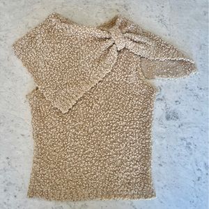 Vintage Chloe cream boucle sweater